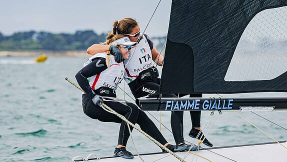 49er, 49er Fx and Nacra 17 World Championships 2026, Quiberon, France.