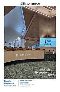 Couverture du dossier de presse de la session de septembre 2025