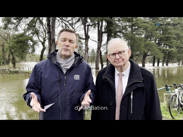 Ouvrir le lecteur video « Crues_2026_-_Déplacement_Malestroit.youtube »