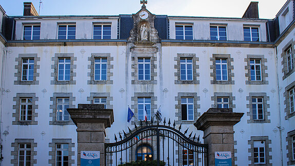 Entrée du collège de Pontivy Entrée du collège de Pontivy